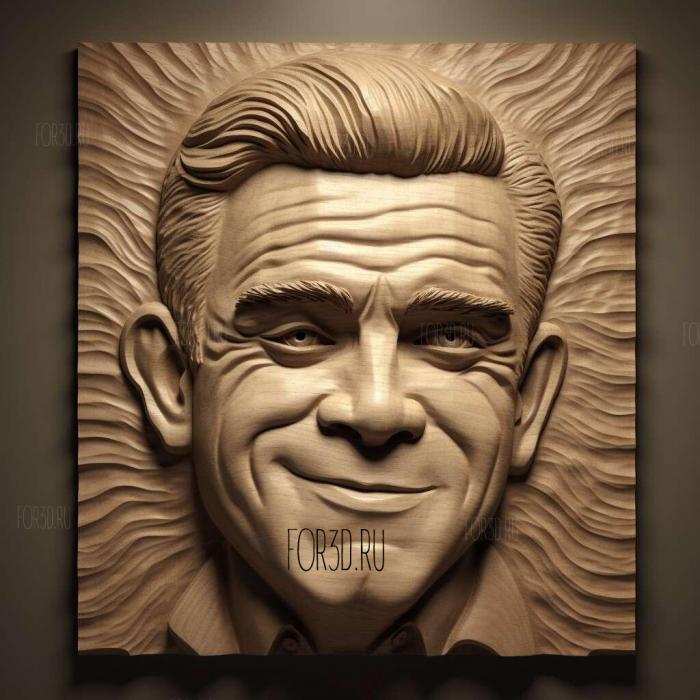 Robbie Williams 1 stl model for CNC